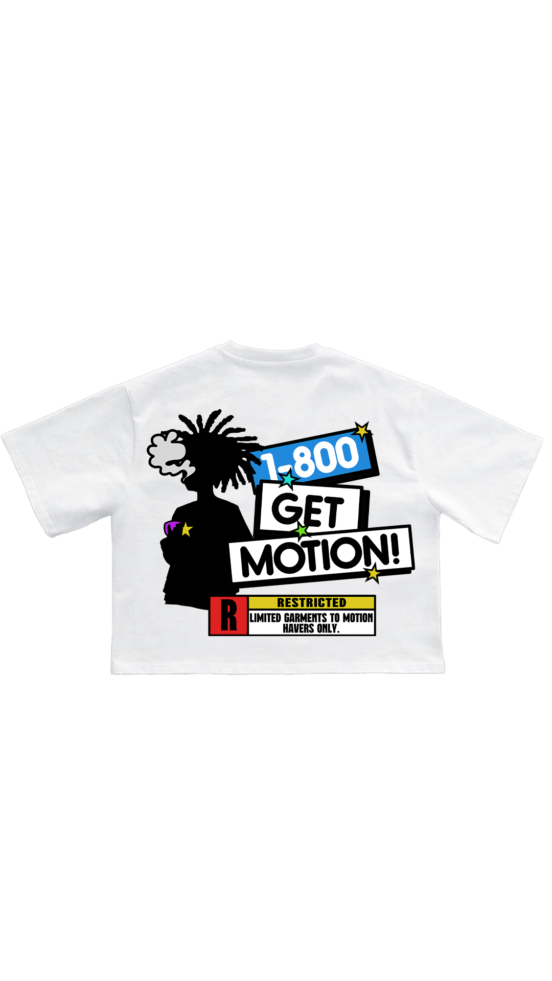 1-800 GET MOTION BOX TEE