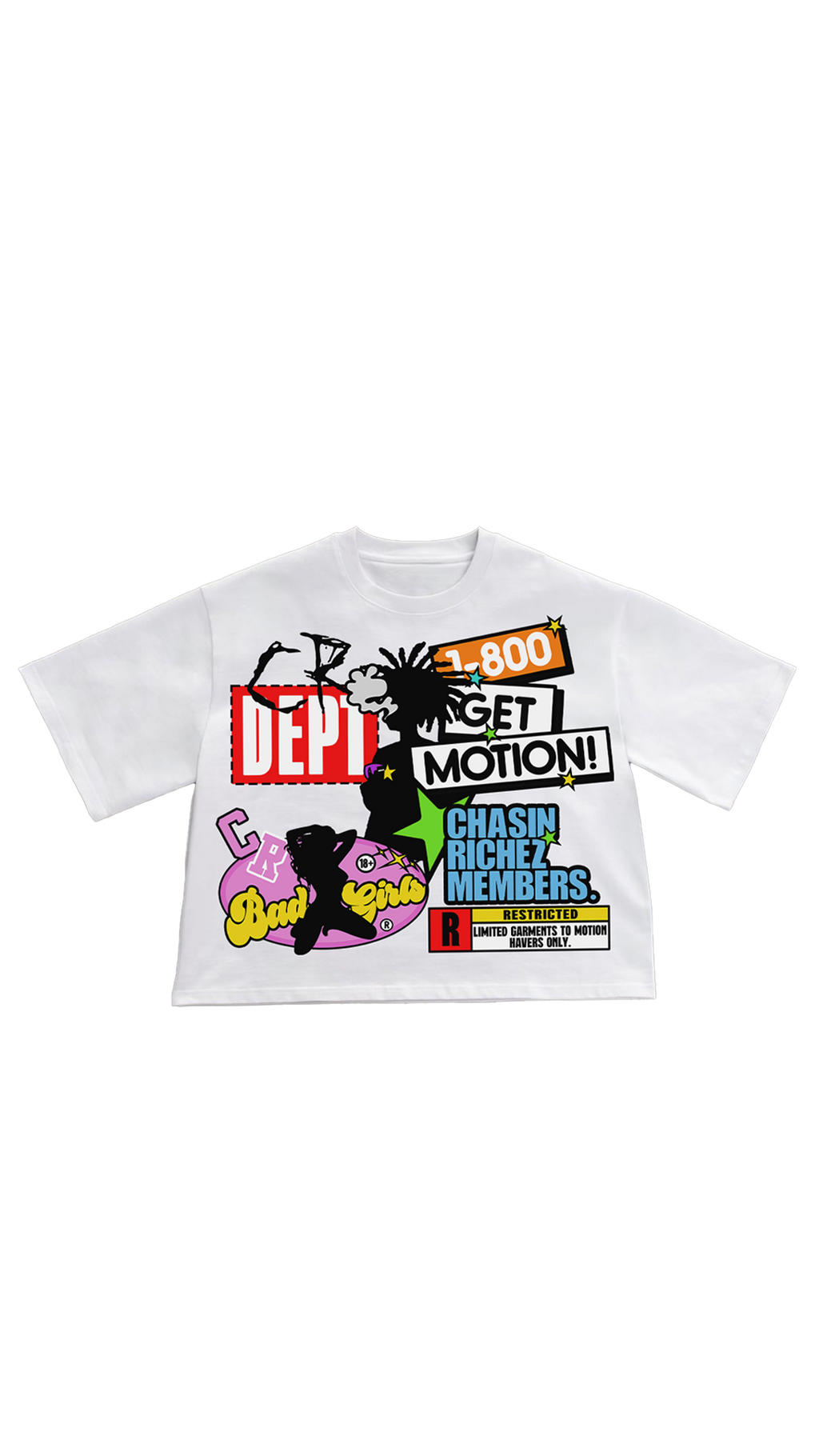 1-800 GET MOTION BOX TEE