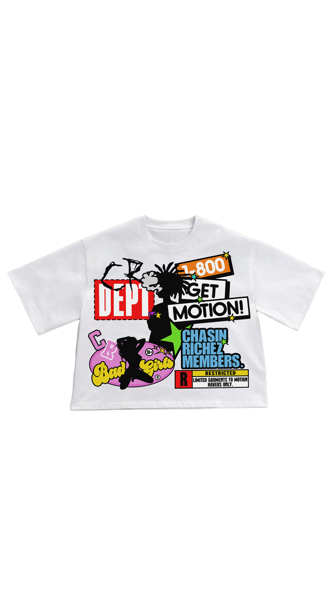 1-800 GET MOTION BOX TEE