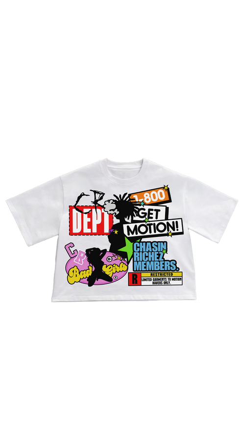 1-800 GET MOTION BOX TEE