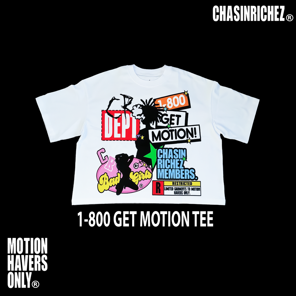 1-800 GET MOTION BOX TEE